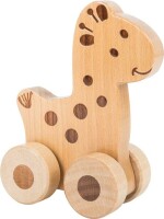 Schiebetiere Safari Natur aus Holz Giraffe