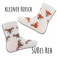 Ewers Baby- & Kleinkind Socken Hirsch & Reh GOTS