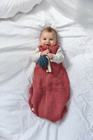 LÄSSIG Baby Sommerschlafsack Tog 1 - Bio Baumwolle