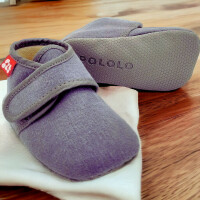 Pololo Klett-Barfuß-Hausschuh "Cosy" Cotton