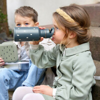 Lässig Edelstahl Kinder Trinkflasche - Happy Prints