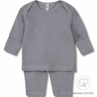 Dirkje Baby Setin blau | Langarmshirt und Hose