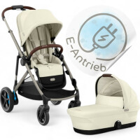 Cybex e-Gazelle mit Babywanne und Sportsitz