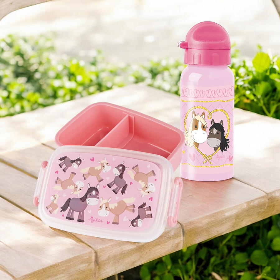 Sigikid mini Brotbox rosa Pony Mädchen