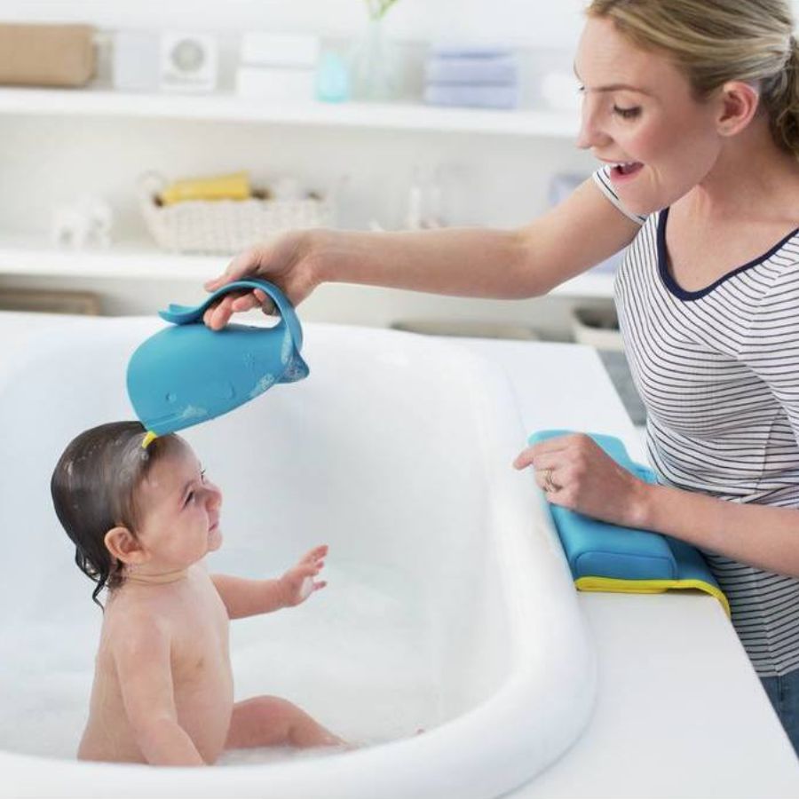 Haarwaschwal Walfisch Moby Waschhilfe Baby Kleinkind 